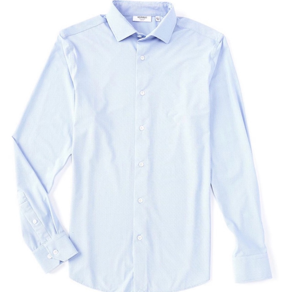 Murano Sky Blue Dress Shirt Dillards men’s large